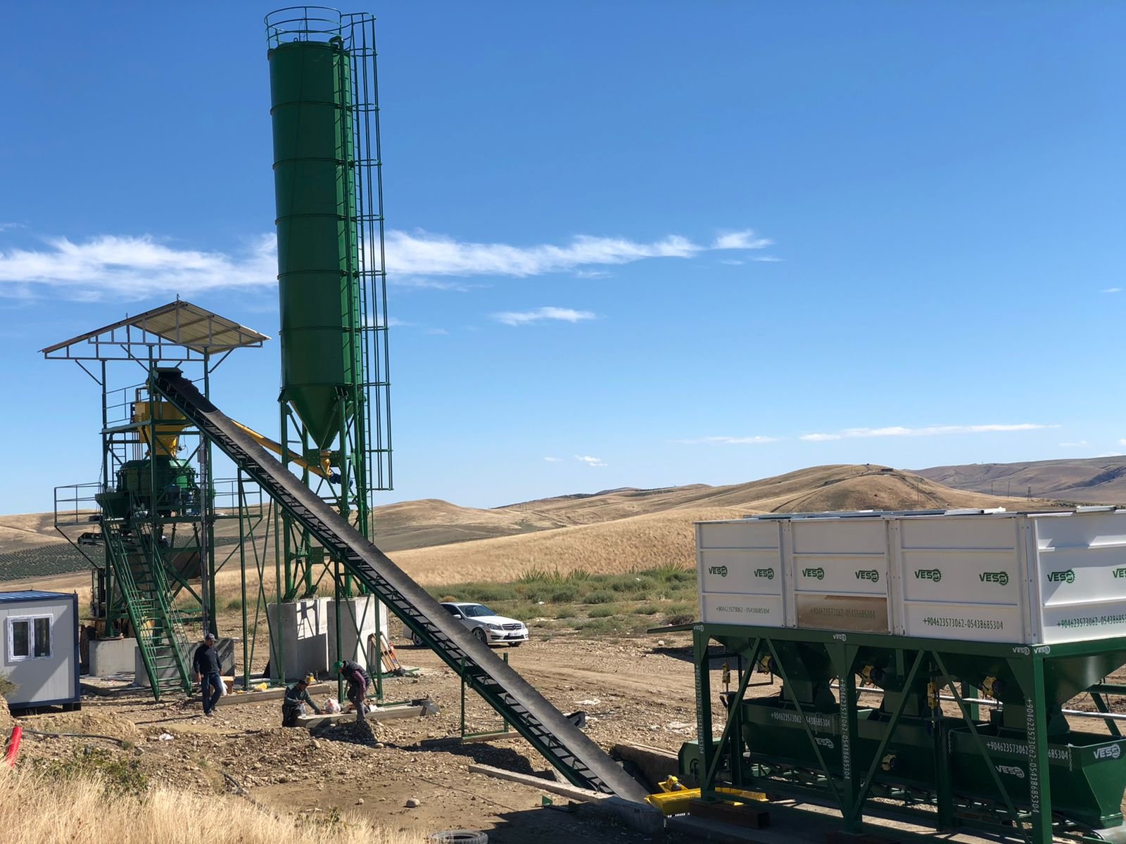 محطة بصوامع رأسية